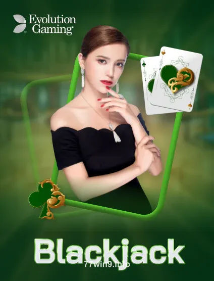 Hình ảnh trò chơi Evolution Blackjack tại 77win9